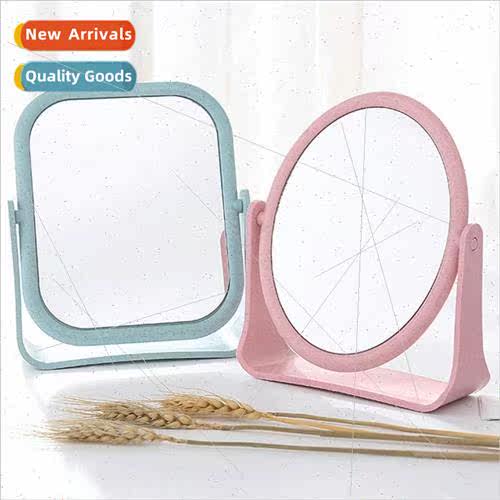 mple Europe makeup mirror double-sided rotatable makeup mirr