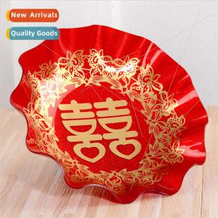 Wedding Marriage Celebration Acrylic Fru Plate ze Optional R