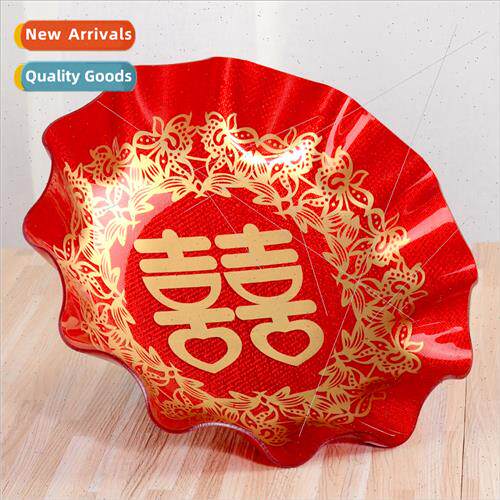 Wedding Marriage Celebration Acrylic Fru Plate ze Optional R