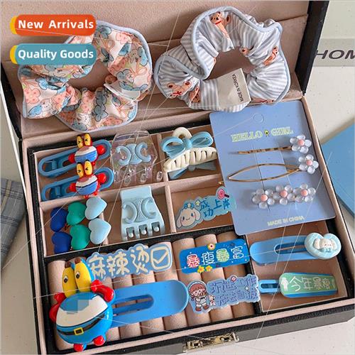 2023 fall winter new plush BB clip cute cartoon hair card sw