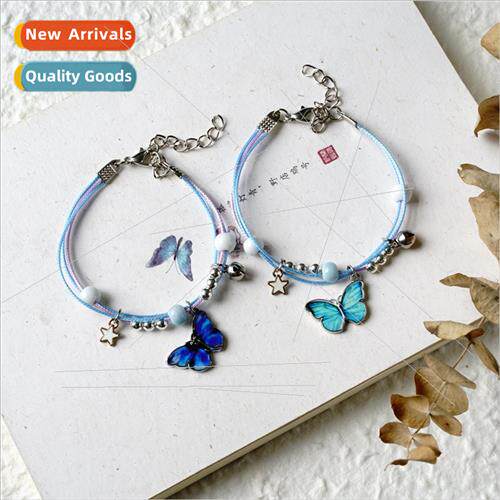 Insect Animal Bracelet Fashion Blue Butterfly Couple Bracele