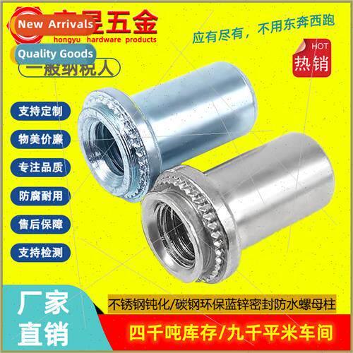 WaterproPressure Rivet Nut  Stainless Steel Iron Closed Seal
