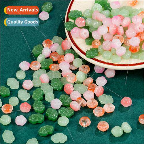 diy glass pumpkin lock copper money auspicious cloud beads l