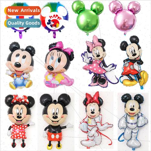 Large Mickey Minnie standing modeling Mickey Mouse toy ballo