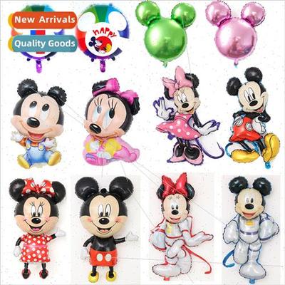 Large Mickey Minnie standing modeling Mickey Mouse toy ballo