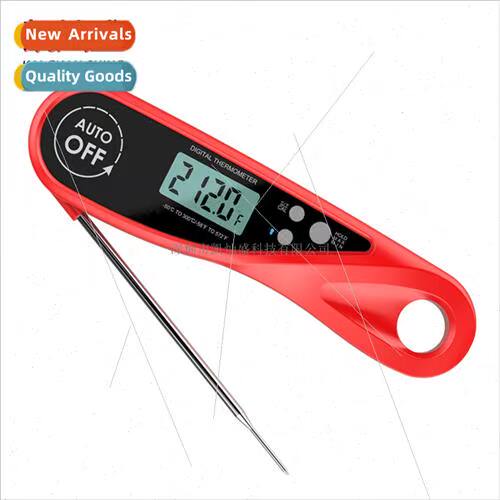 Food thermometer kchen household barbecue baking folded stai