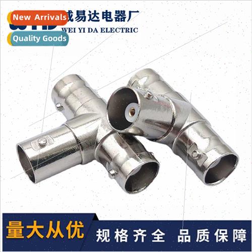 BNC tee female connector Q9 one female to two female adapter