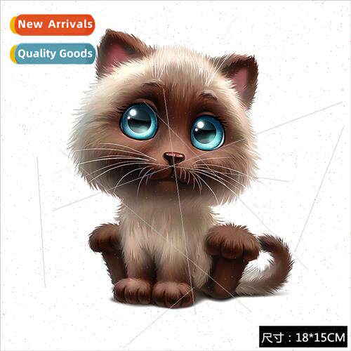 Three-dimensional cartoon body stickers cartoon cute cat car