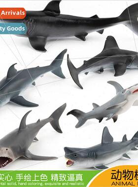 Shark model whe shark blue shark megalodon hammerhead shark