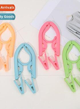 Folding Hanger Travel Portable Plastic Multifunctional Hange