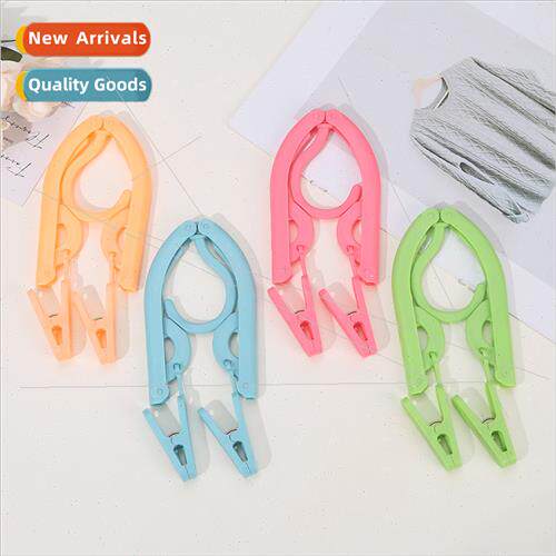 Folding Hanger Travel Portable Plastic Multifunctional Hange