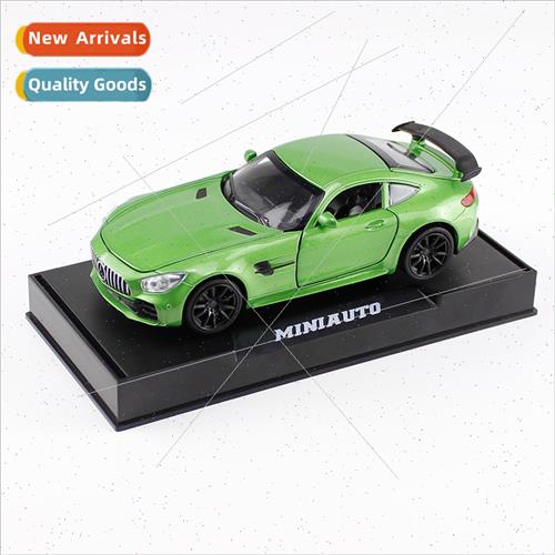 Children alloy car 1/32 Ben AMG sports car GTR sound light b