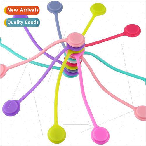 Creative magnet earphone type cable winder cell phone headse