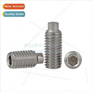 304 end Convex Hexagon mill socket DIN915 screws coll set