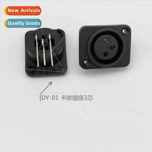 Audio XLR socket DY-01 power socket microphone audio video c