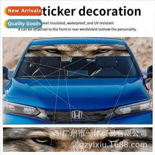 Car eleven car stickers decorative sunshade 3D stereoscopic