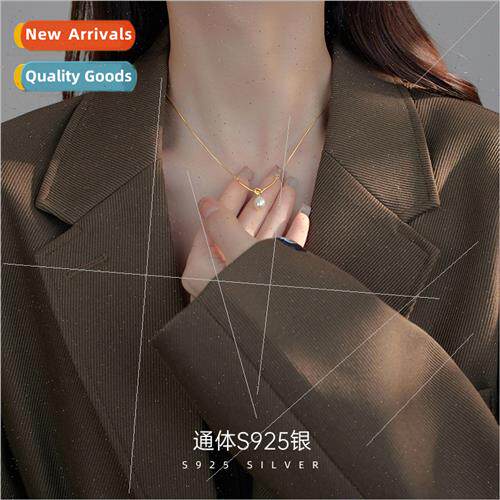 S925 silver natural necklace female rope knot fashion new nd
