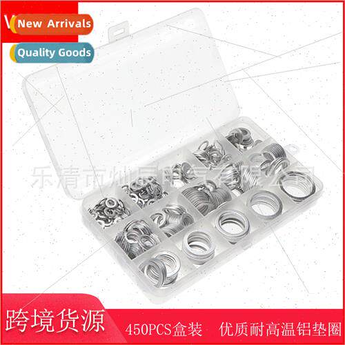 450pc aluminum gasket corrosion resistant aluminum flat wash