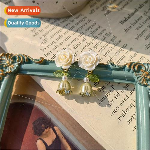 Suzuran Earrings Mori Camellia Earrings Female che mple Summ