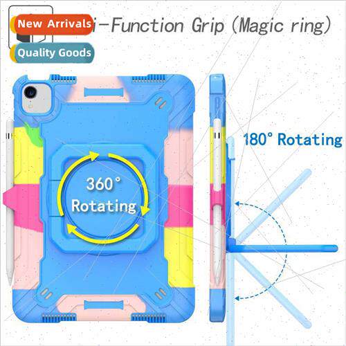 适用2020 new iPad 10.2 inch protective case pen silicone fal