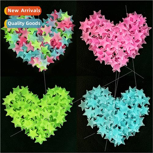 3CM glow-in-the-dark stickers glow-in-the-dark star stickers