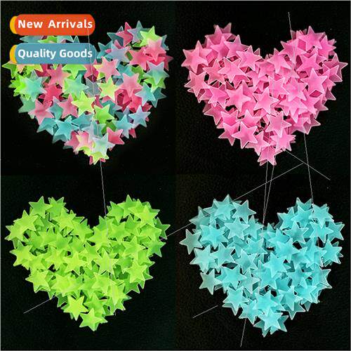 3CM glow-in-the-dark stickers glow-in-the-dark star stickers