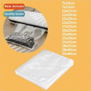 Textured food vacuum packaging bag diamond mesh plastic tran