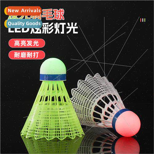 Glow-in-the-dark badminton sub plastic windproresistant play