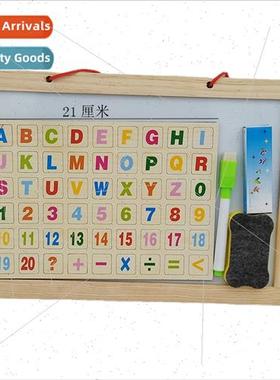 Wooden Magnetic Alphabet Stickers Early Learning Wooden Frid