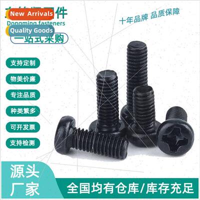 Black screws PM Phillips round head screws pan head Phillips