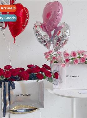 Mirror Balloon English Cuddle Bag WaterproFresh Flower Bouqu