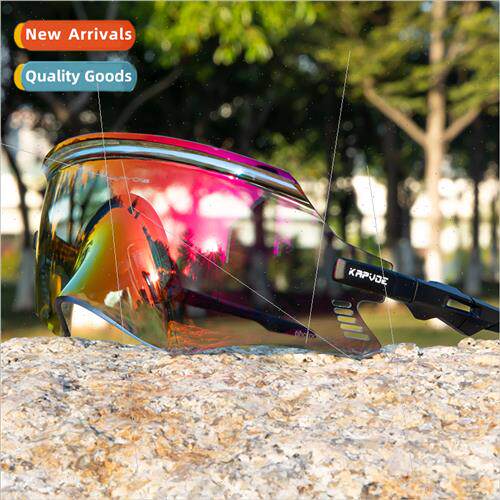 new onepcs molding coating color-changing cycling glasses ri