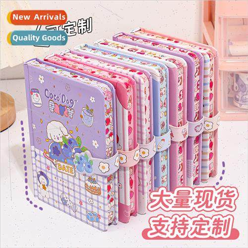 A6 color pages handbook student diary notebook small notepad