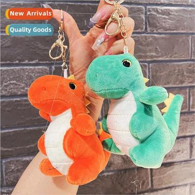 Cute dinosaur mini doll mini doll charm plush toy keychain c