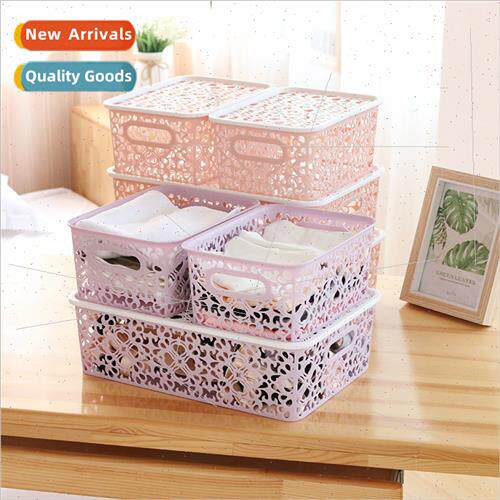 Creative hollow desktop underwear organizer drawer plastic o