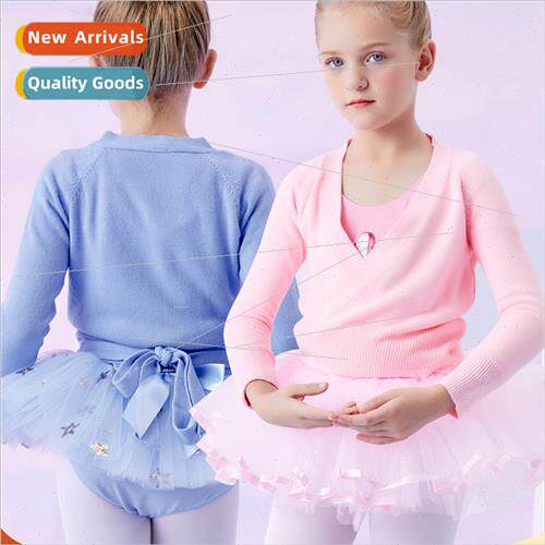 Childrens dancewear sweater fall and winter long-sleeved sma