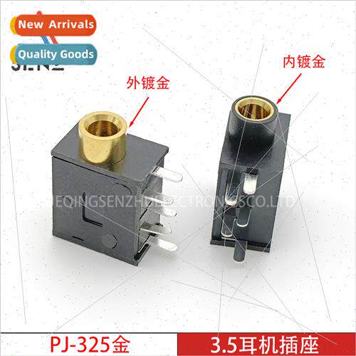 3.5 headphone socket PJ-325 325C 3.5MM audio video socket go