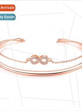 Europe diamond bracelet Infiny 8 fashion ladies bracelet dou
