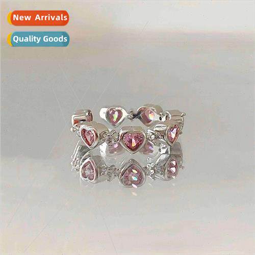 New Pure Desire Wind Pink Vintage Love Ring che Sense Fashio