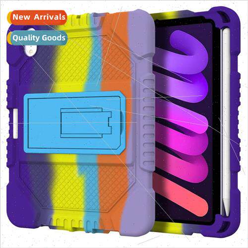 适用iPad mini6 dazzle color silicone soft case stprotective