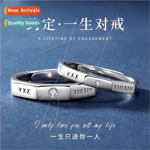 Couple rings a pair diamond ring men women niche exquise fas