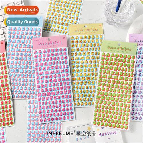 Stickers Coca-Cola Jelly Alphabet DIY Decorative Stickers 6