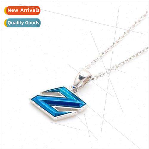 New zeta otman z word necklace men women tide fashion hip ho