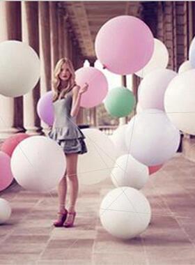 36 inch big balloon 25g round wedding decoration burst latex