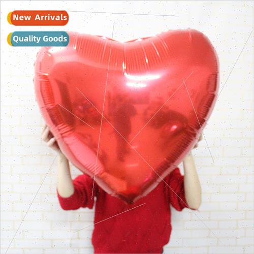 32 inch love pentagram aluminum film balloon solid color alu
