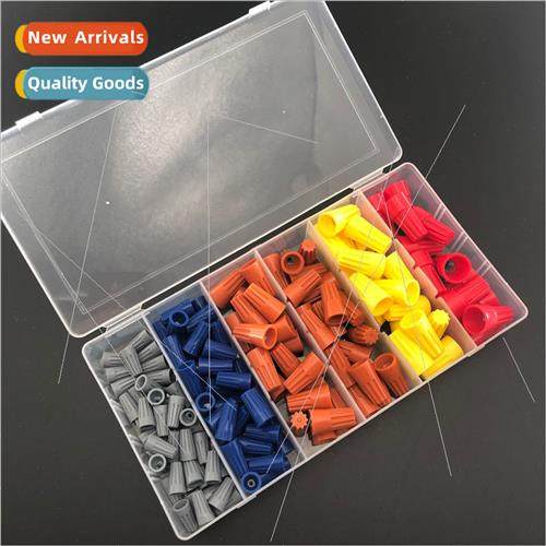 158PCS set screw crimp cap boxed wiring cap crimp cap quick
