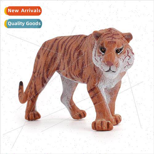 New wildlife tiger model red male tiger northeastern tiger k