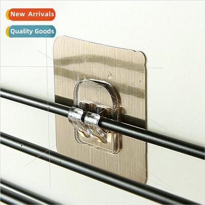 Shelf fixer auxiliary stickers brushed transparent buckle -m