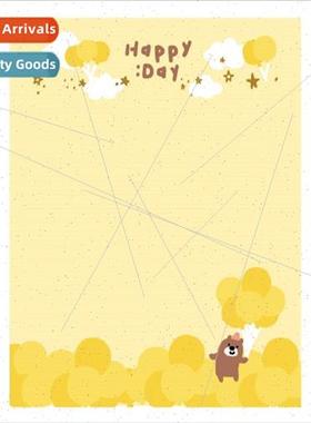 Korea cute BM-102 balloon bear study wring decoration 60 han