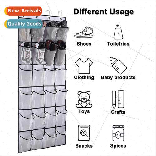 New 28pcs diamond mesh storage bag door storage bag shoe sto